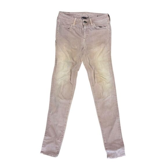 American Eagle Women's Super Stretch Jeggings Size 2 Light Wash - Picture 1 of 6